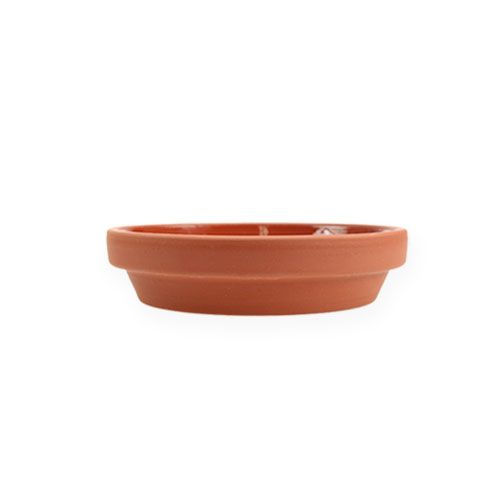 Floristik24 Coaster terracotta clay Ø7cm