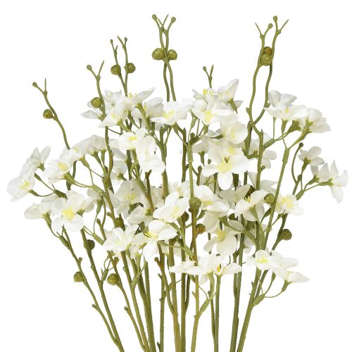 Product Cherry Blossom Branches Artificial Cherry Blossoms White 75cm 3 pcs