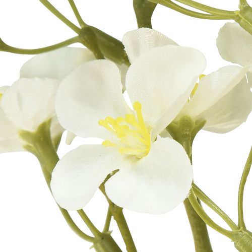 Product Cherry Blossom Branches Artificial Cherry Blossoms White 75cm 3 pcs