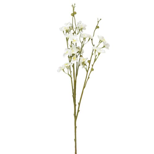 Product Cherry Blossom Branches Artificial Cherry Blossoms White 75cm 3 pcs
