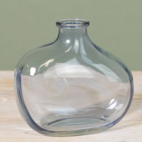 Product Small glass vase clear modern mini vase glass 11×6×10cm 3pcs