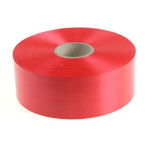 Floristik24 Curling ribbon 50mm 100m red