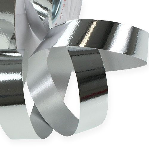 Product Curling ribbon shiny 19mm 100m silver