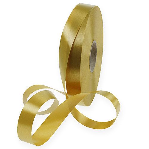 Floristik24 Curling ribbon gold 19mm 100m