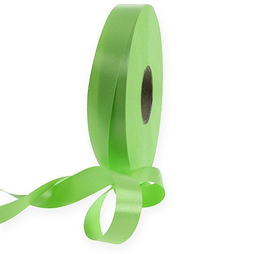 Floristik24 Curling ribbon light green 19mm 100m