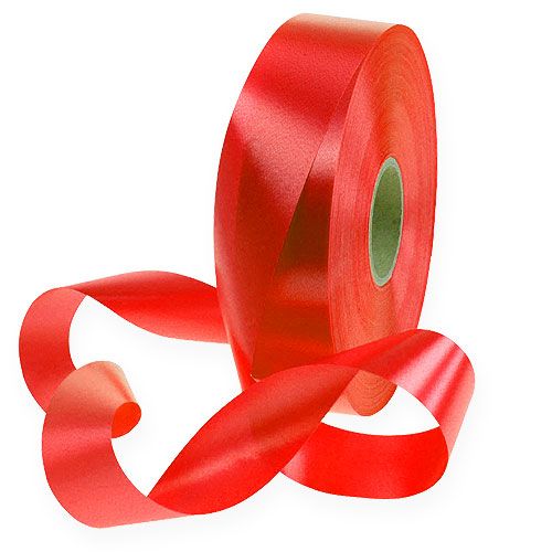 Floristik24 Curling ribbon 30mm 100m red