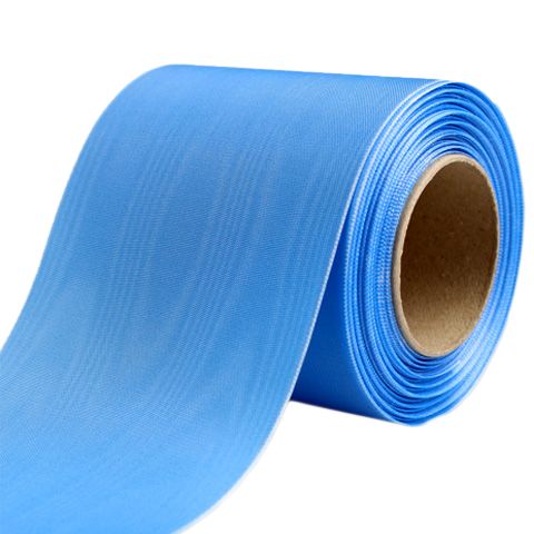 Floristik24 Wreath ribbon light blue 100mm 25m