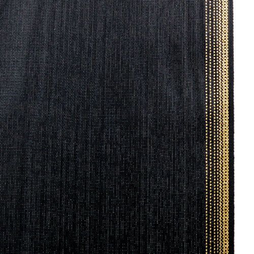 Product Wreath ribbon Moiré 175mm, black