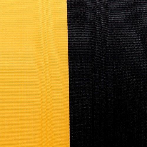 Product Wreath ribbons moiré yellow-black 125 mm