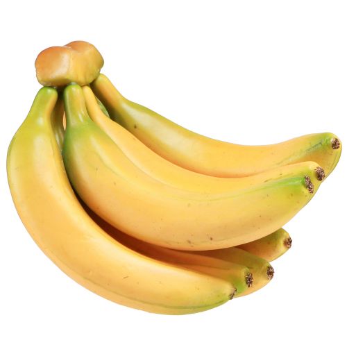 Product Artificial Bananas Bunch Food Dummy Yellow 21cm