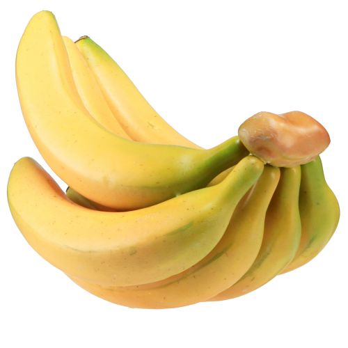 Product Artificial Bananas Bunch Food Dummy Yellow 21cm