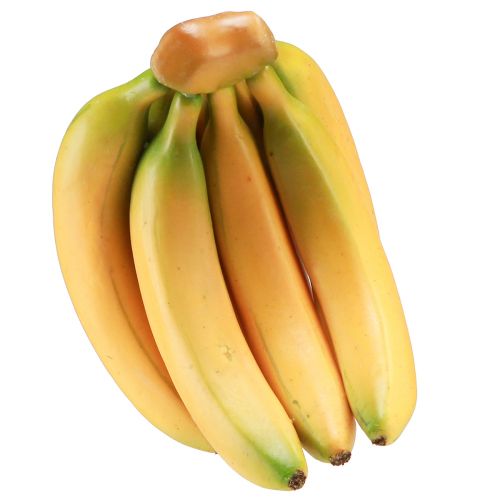 Product Artificial Bananas Bunch Food Dummy Yellow 21cm