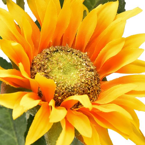 Floristik24 Artificial sunflowers yellow 80cm