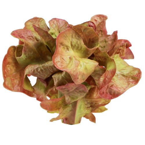Product Artificial Salad Lollo Rosso Decorative Lettuce Head Ø20cm
