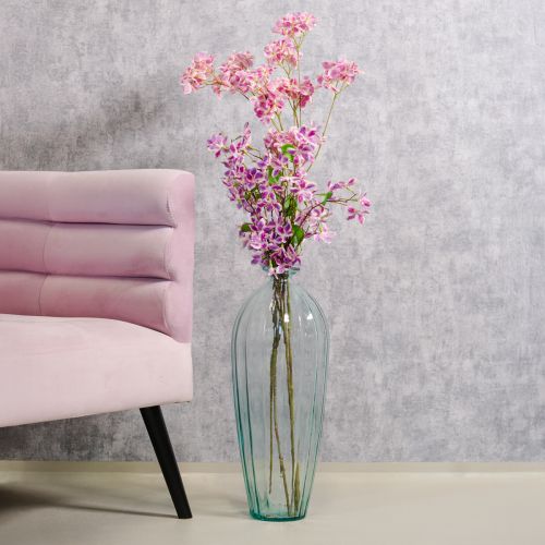 Product Artificial Clematis Branch Flower, Long-Lasting Table Decoration, 110cm, 3 Pieces