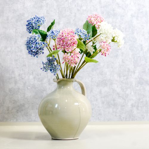 Product Artificial hydrangea flower for elegant, modern interior design, 80cm, 2 pieces