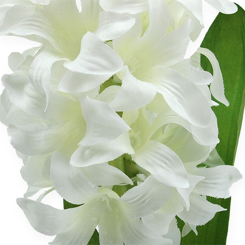 Product Silk flowers hyacinth white 33cm