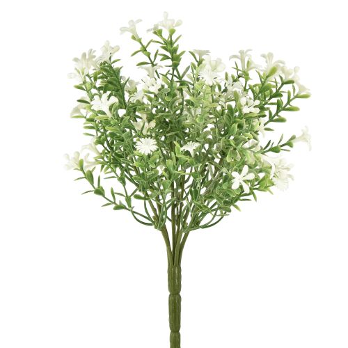 Product Artificial flowers white artificial flower bouquet ice plant white 26cm