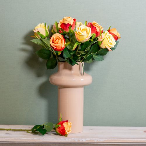 Product Artificial rose arrangement, a timeless highlight in any interior for tasteful decor, 44cm, 6 pieces