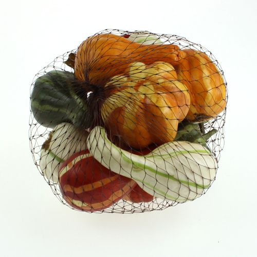 Pumpkin mix colorful 12pcs | Floristik24.co.uk