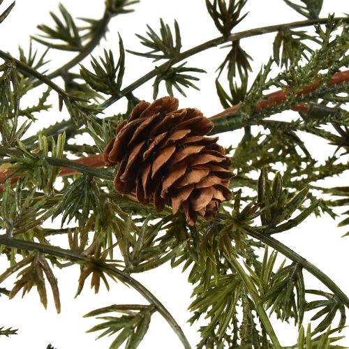 Floristik24 Larch garland green with cones 180cm