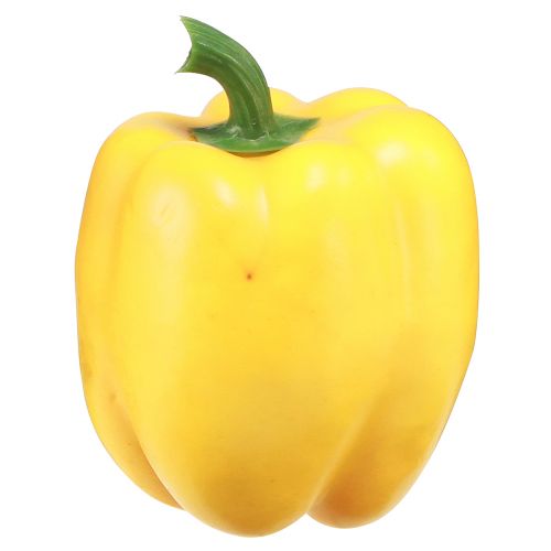 Floristik24 Food dummy decoration vegetables pepper yellow H10cm