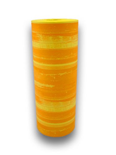 Cuff paper 37.5cm 100m yellow/orange