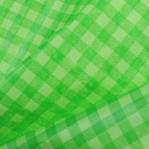 Product Cuff paper checkered may green 25cm 100m