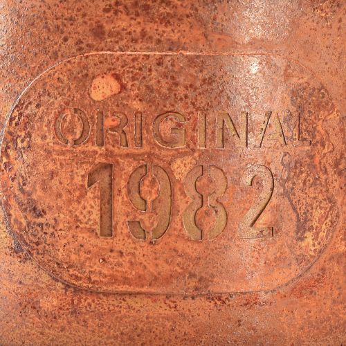Product Milk jug decoration rust planter metal decoration Ø13cm H15,5cm