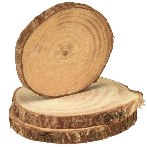 Product Mini wooden discs decorative tree discs natural Ø5-7cm