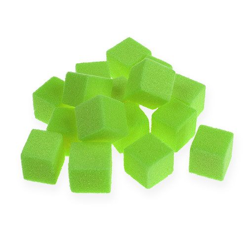 Floristik24 Wet Foam Mini-Cube Green 300p