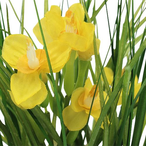 Product Easter bells with grass in the pot 25cm