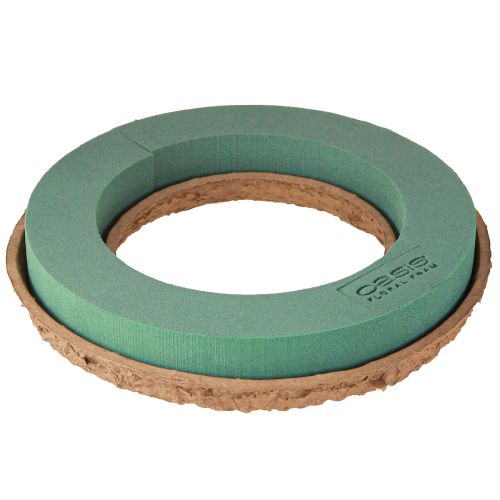 Product OASIS® Biolit® Floral Foam Green Ring Wreath 32cm 2 pcs