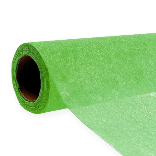 Floristik24 Decorative fleece 60cm x 20m green