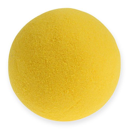 Floristik24 Floral Foam balls yellow 9cm 4pcs