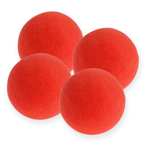 Floristik24 Floral Foam Balls Red 9cm 4pcs