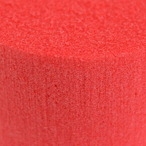 Floristik24 Plug-in cylinder Cylinder Ø8cm Red 6pcs