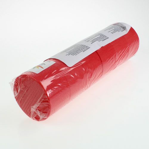 Floristik24 Plug-in cylinder Cylinder Ø8cm Red 6pcs