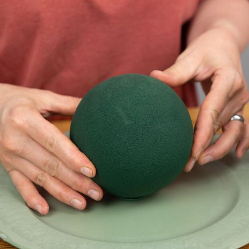 Product Floral foam ball small green Ø12cm 5 pcs