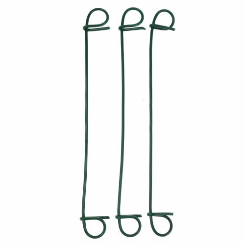 Product Eyelet binding wire green 1mm x 120mm 100p