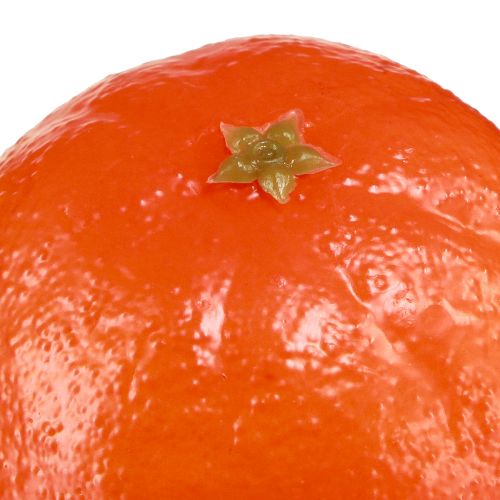 Product Orange artificial decorative fruit artificial fruit Ø8cm 4 pcs