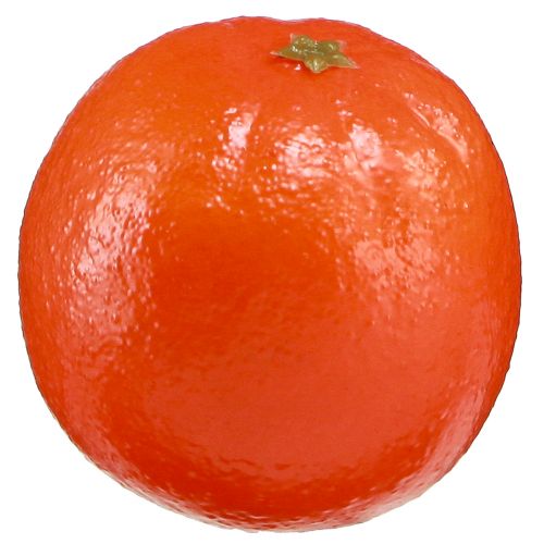 Product Orange artificial decorative fruit artificial fruit Ø8cm 4 pcs