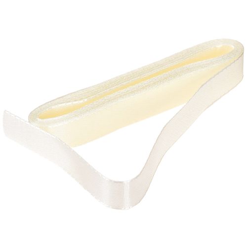 Floristik24 Decorative ribbon gift ribbon cream ribbon selvedge 15mm 3m 10 pcs