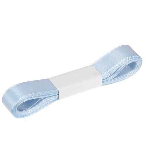 Product Decorative ribbon gift ribbon light blue ribbon blue selvedge 15mm 3m 10 pcs