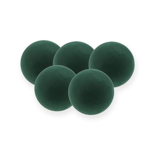 Product Floral foam ball mini dark green Ø9cm 10p