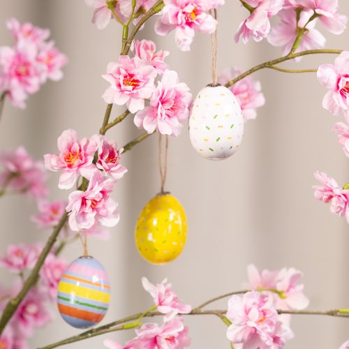 Product Easter egg ornaments, perfect for decorating Easter trees and branches, 6cm, 12 pieces