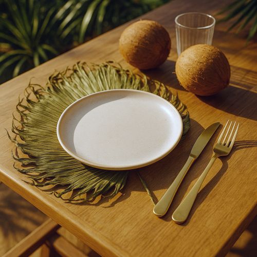 Product Palm fronds dried leaves decoration Saribus green 45cm 5 pcs