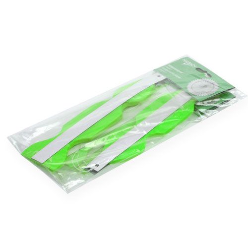 Floristik24 Honeycomb paper flower green Ø40cm 4pcs