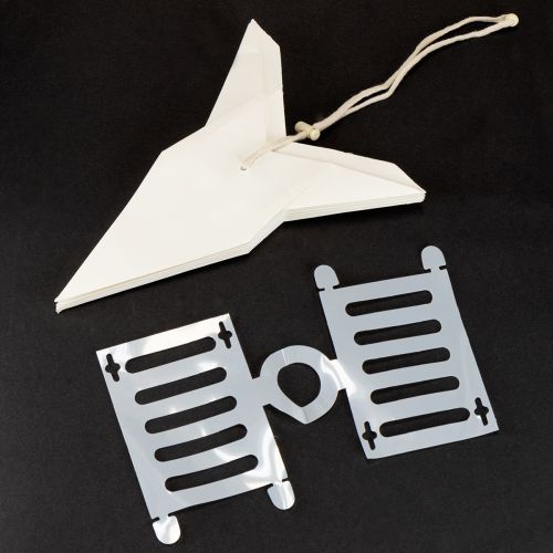 Product Paper Stars Scandinavian Style Christmas Star Cream White 45cm 3 pcs