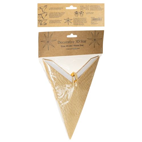 Product Festive paper stars for Advent and Christmas decorations